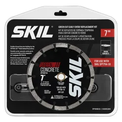 Skil Stainless Steel Compression Skid Plate with Anti-spalling Slot, 7