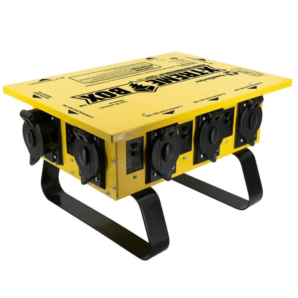 Southwire 50A Straight-Blade Temporary Power Distribution X-Treme Box 6506UGSX