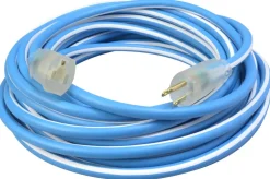 Southwire 100' - 12/3 Heavy-Duty 15-Amp Cold Weather Cord Lighted End 1639SW0061