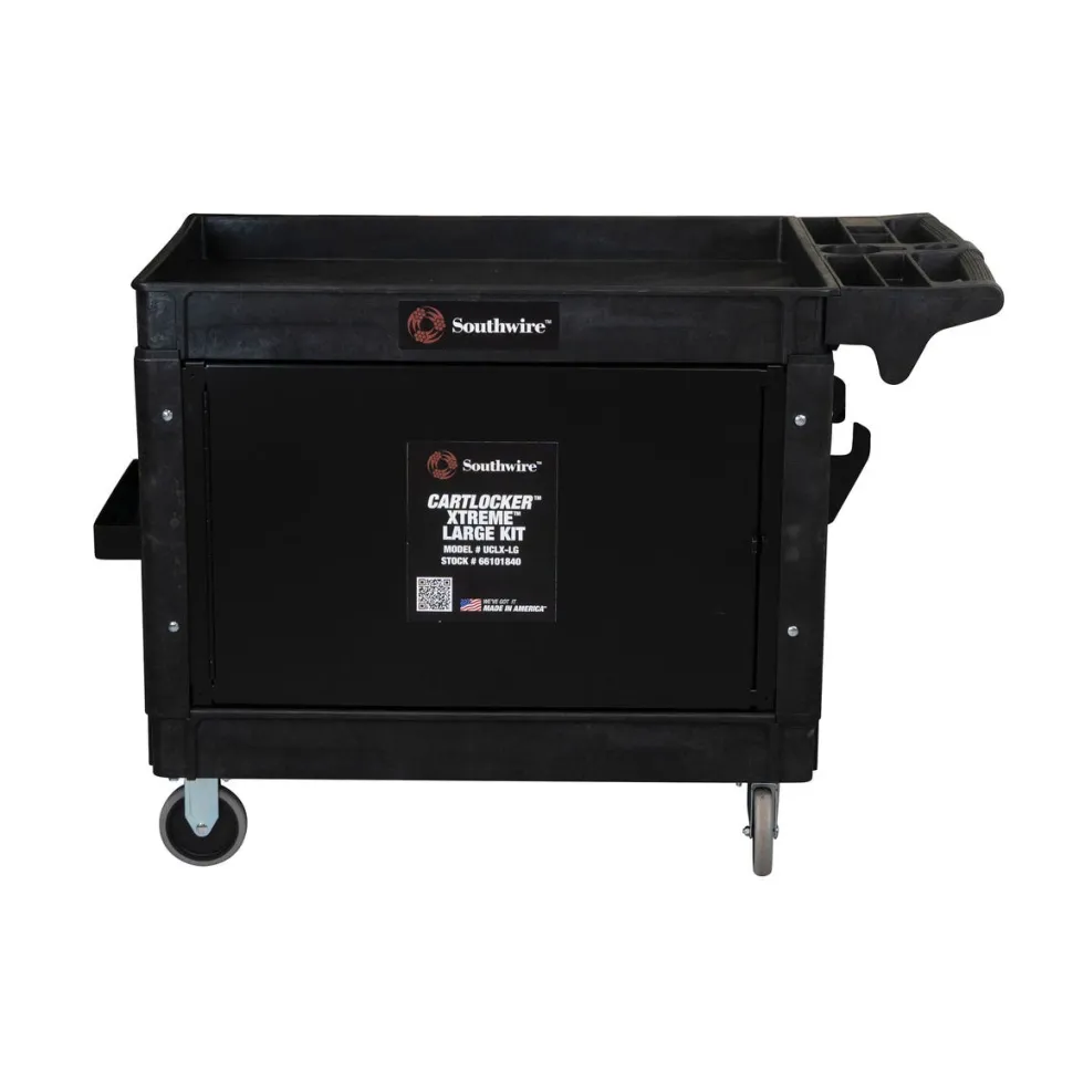 Southwire Large Utility Cart with CartLocker Large Kit TSUCL-LG