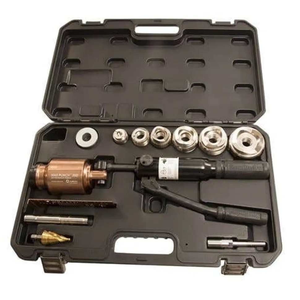 Southwire MAX PUNCH 360 Pro Knockout Tool Set - 1/2" - 2" MP360SDPRO