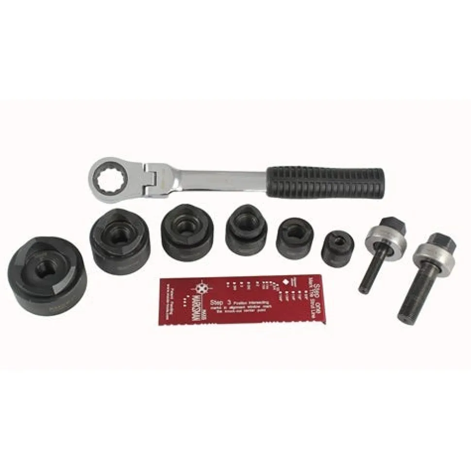 Southwire MAX PUNCH Ratchet Set with 1/2-2" Cutting Dies MPR-01SD