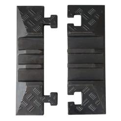 Southwire ShockShield 3 Channel End Cap Cable Protection System (2-Caps) 31208-1