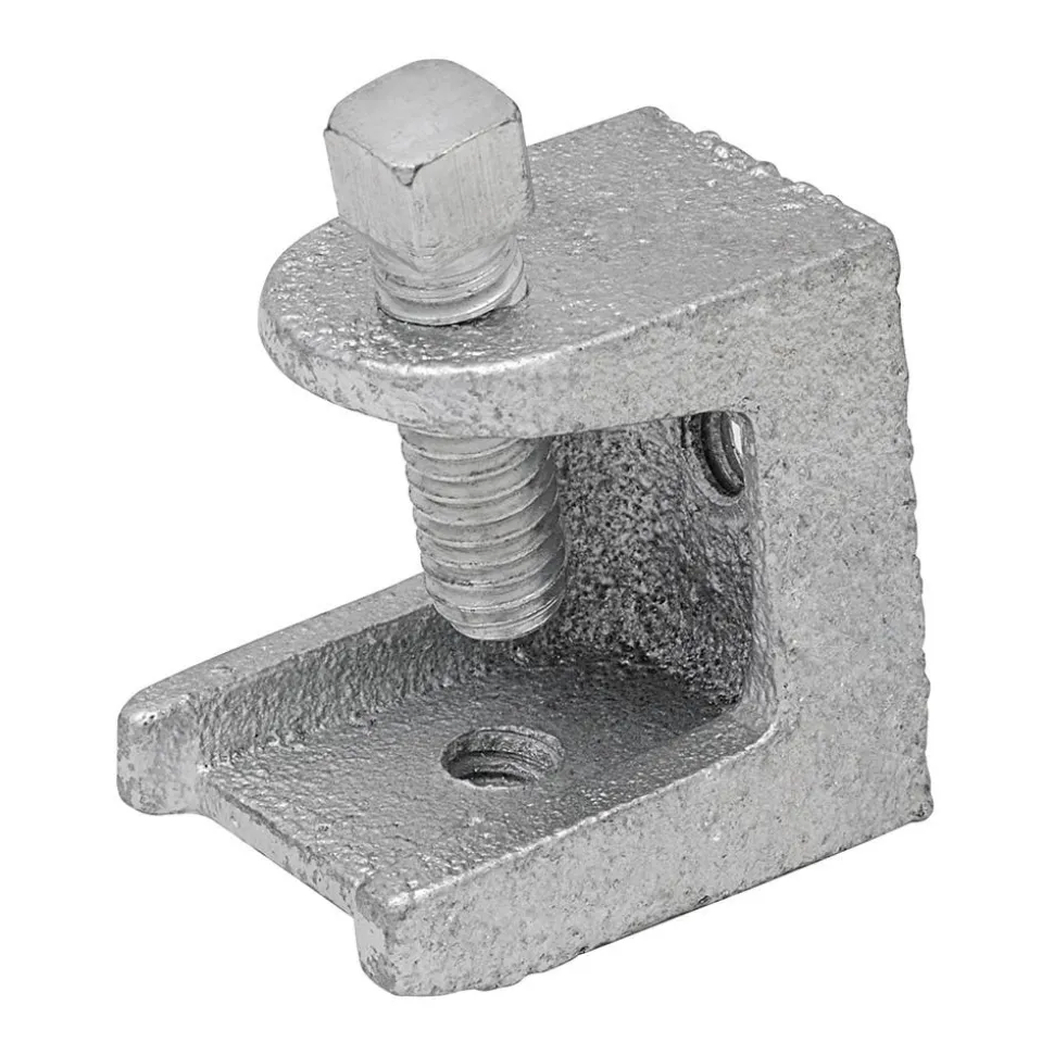 Southwire Tools & Equipment 3/8"-16 Beam Clamp, JAW 7/8", Malleable (Pack of 10) 27
