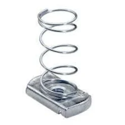 Southwire Tools & Equipment 1/2"-13 Bottom Spring Nut Pack of 100 2113