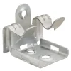 Southwire Tools & Equipment 1/4" Rod Hammer-on Bottom Mount Flange Clip 1/8"-1/4" Flange Pack of 100 M24TZ