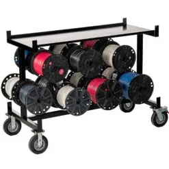 Southwire Wire Wagon 14 Spool Conduit & Wire Cart with Worktop WW-510