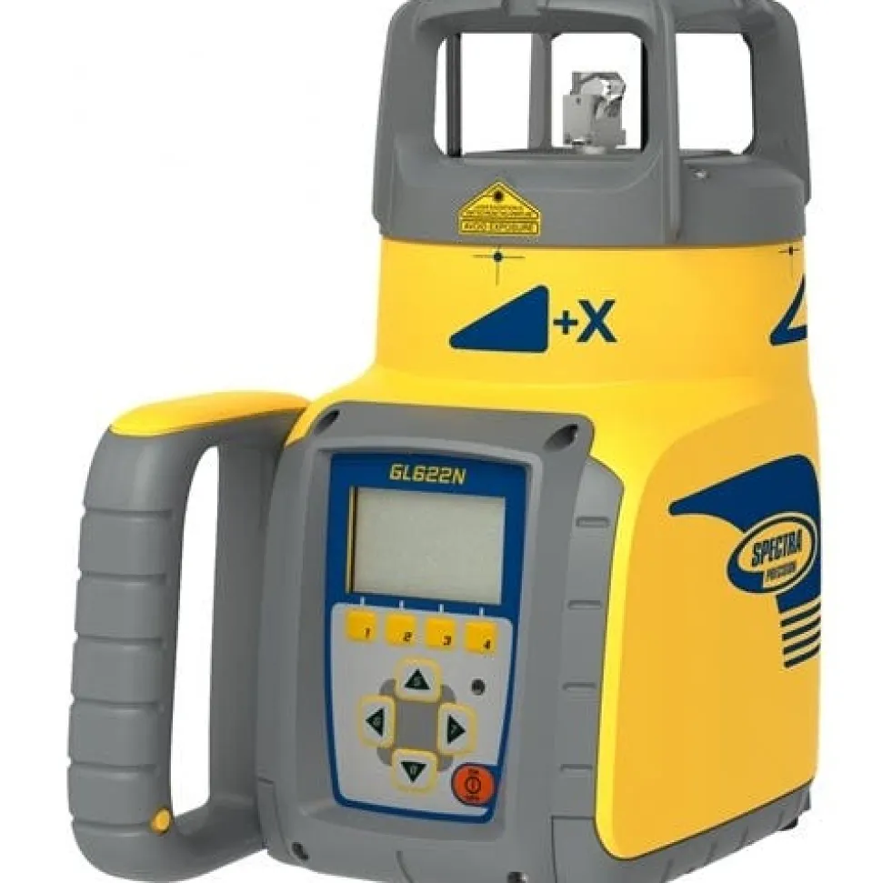 Spectra Precision 2,600' Diameter Single and Dual Grade Laser; -25% to +25% Compensated Grade Range GL622N