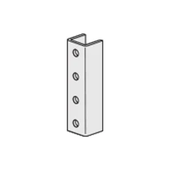 Splice Clevis 4 Hole For 1-5/8" X 1-5/8" Strut. E/G. 10/Box