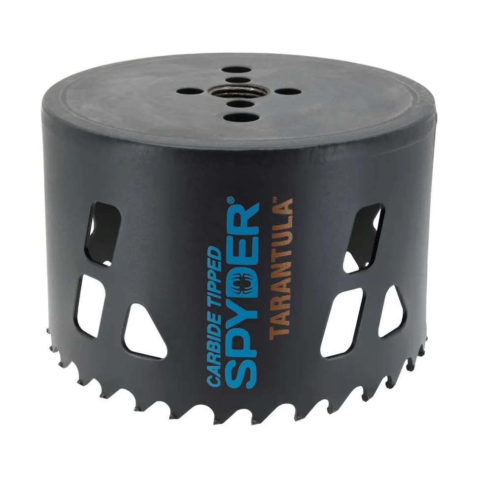 Spyder 4" Carbide Tipped Metal/Wood Cutting Hole Saw 600915CF