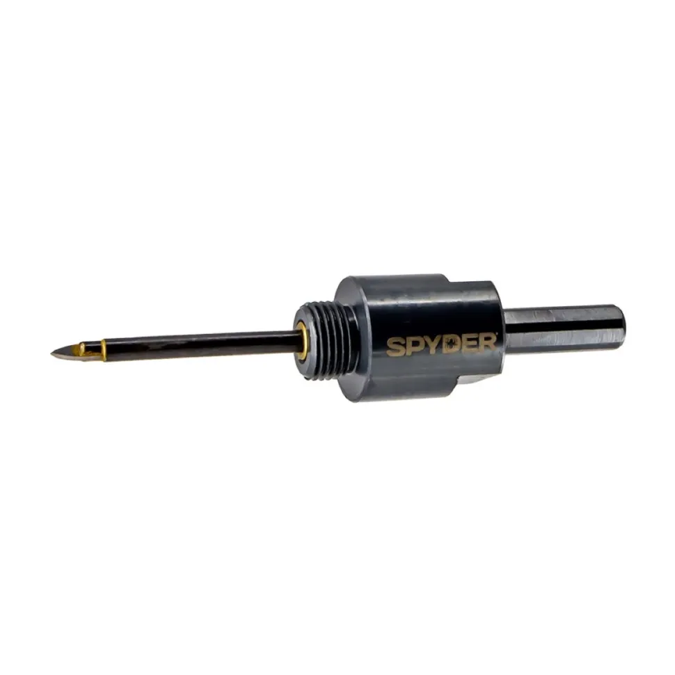 Spyder Carbide Tip Pilot Bit with Arbor Adapter for Diamond Edge Hole Saws 600862