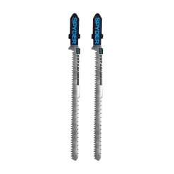 Spyder Double-Sided 17/19-TPI T-Shank High-Carbon Steel Jigsaw Blades (2-Pack) 300100