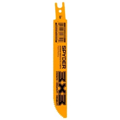 Spyder Double-Sided 6" Wood/Metal Cutting 14/18-TPI Reciprocating Saw Blade 200180