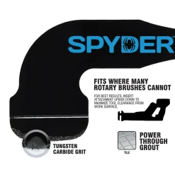 Spyder 3/16"+ Grout Removal Tool Reciprocating Saw Attachment 100231