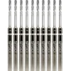 Spyder Hex10 1/2" TCT Quick Change Hole Saw Arbor Pilot Bit (10-Pack) 600646-10