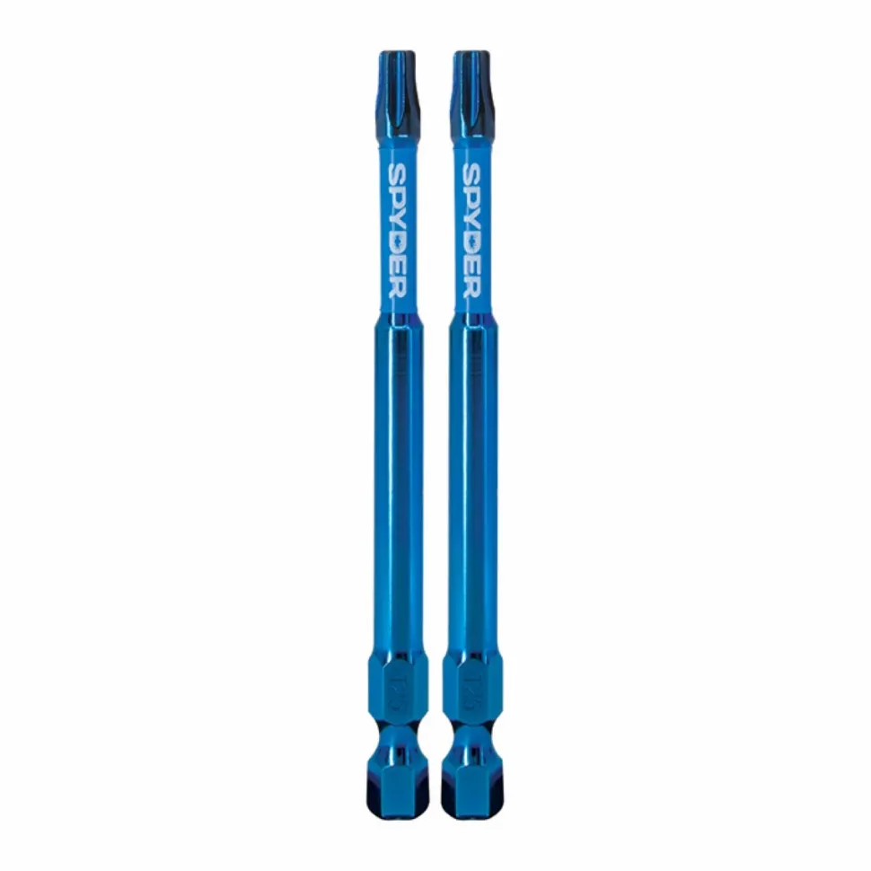 Spyder 3-1/2" T25 Impact Driver Bit (2-Pack) 19059