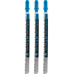 Spyder T-Shank Metal And Wood Cutting Bi-Metal Coarse Tooth Jig Saw Blades (3-Pack) 300098