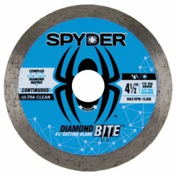 Spyder 4-1/2" Wet/Dry Continuous Diamond Saw Blade 14101