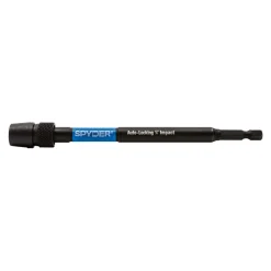 Spyder 6" 1/4" x 1/4" Locking Impact Bit Driver Holder 19082
