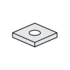 3/8" Square Washer 1-5/8" X 1-5/8". Z/P 100 Pcs / Box