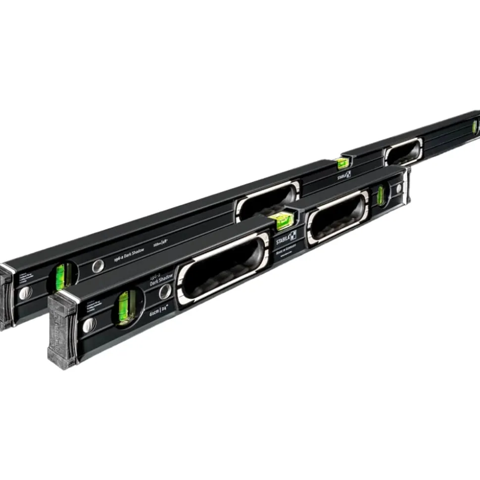 Stabila Dark Shadow Type 196-2 (24" & 48") Level Set 37300