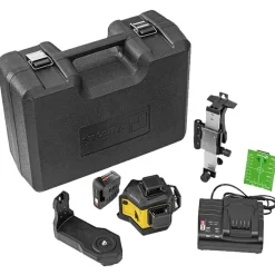 Stabila LAX 600G 3 Plane/360 Degree Green Beam Laser 7pc Kit 03420