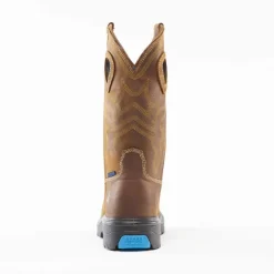Steel Blue Work Boots Men's Blue Heeler Steel Toe Boots - Brown 813945-BRN