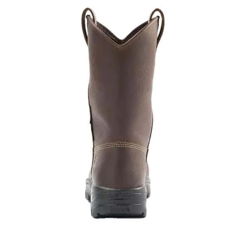 Steel Blue Work Boots Men's Heeler Met: Bump Cap Wellington Style Safety Boots Safety Toe - Oak 862905-OAK