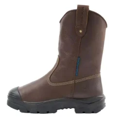 Steel Blue Work Boots Men's Heeler Met: Bump Cap Wellington Style Safety Boots Safety Toe - Oak 862905-OAK