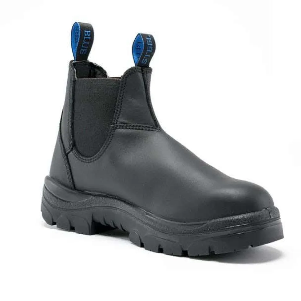 Steel Blue Work Boots Men's Hobart Safety Boots Safety Toe - Black 812901-BLK