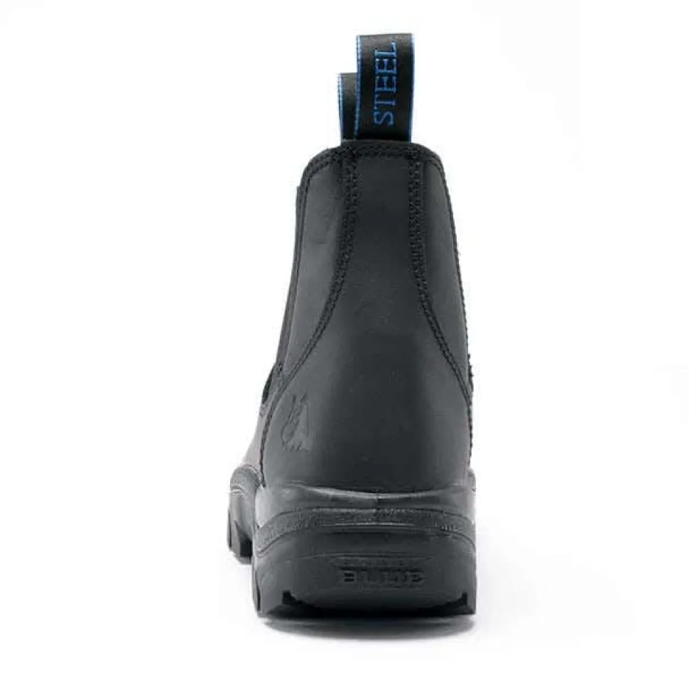 Steel Blue Work Boots Men's Hobart Safety Boots Safety Toe - Black 812901-BLK