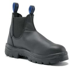 Steel Blue Work Boots Men's Hobart: Soft Toe Boots - Black 310901-BLK