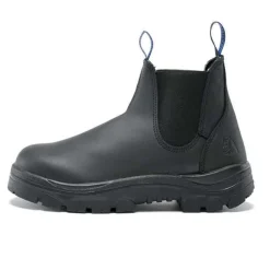 Steel Blue Work Boots Men's Hobart: Soft Toe Boots - Black 310901-BLK