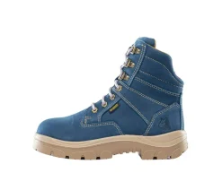 Steel Blue Work Boots Women's Southern Cross Zip Steel Toe Boots - Blue 812861-BLU