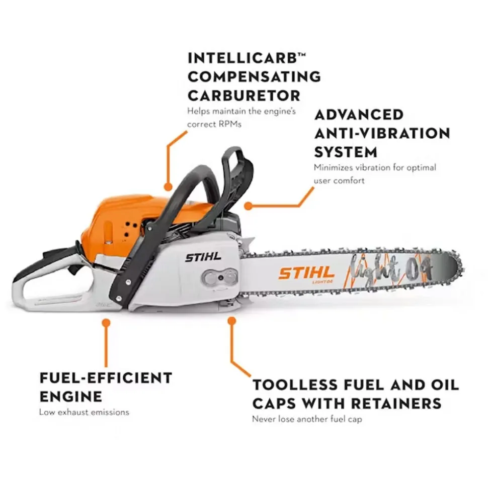STIHL 20" Chainsaw 55.2cc Gas MS 291 20