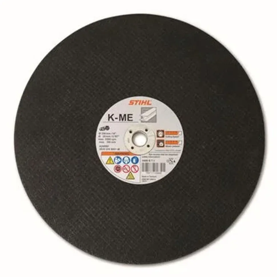 STIHL Cut-Off Wheel, 14 in Dia, 1 in Arbor 0835 010 8004