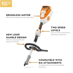 STIHL KMA 80 R w/ AK 20 battery and AL 101 charger KMA 80 R