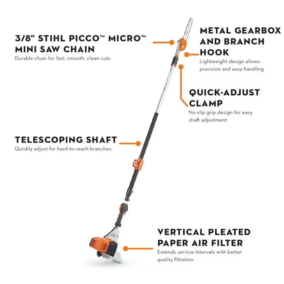 STIHL Professional Telescoping Pole Pruner HT 135