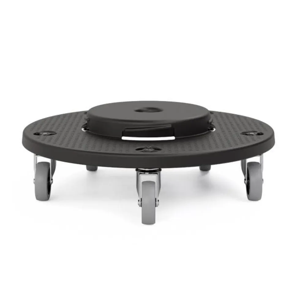 Suncast Commercial Trash Can Dolly, 2 Pack TCUDOLLY2A