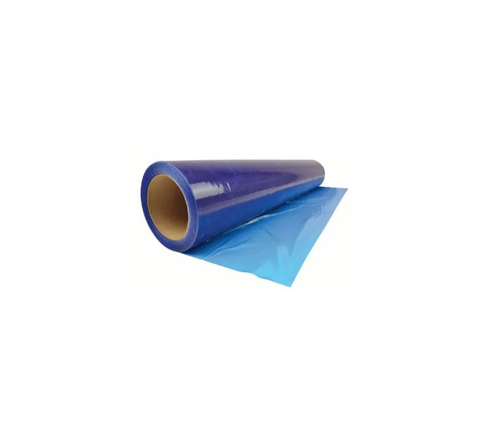 Surface Shields DUCT COVER SHIELD - 24"X200' 3 MIL Self-adhering, regular wound polyethylene film for HVAC protection for duct work DCR324200B