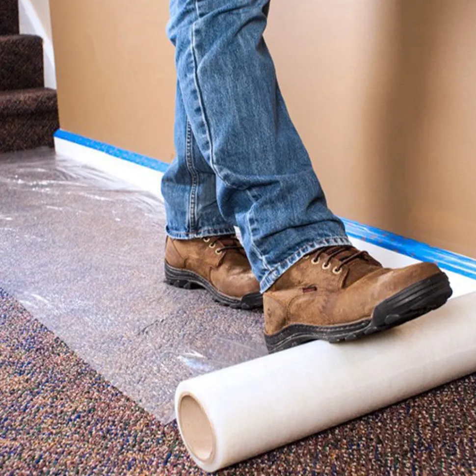 Surface Shields 36" x 500' Carpet Shield Reverse Wound CS36500