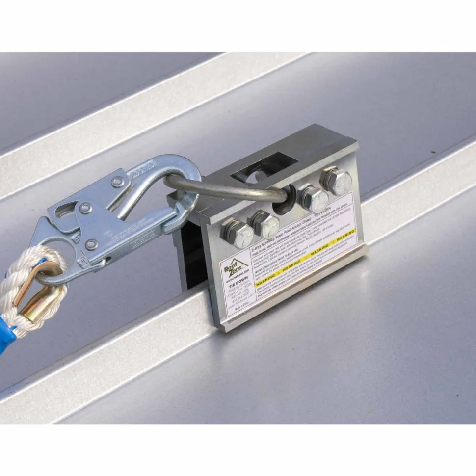 Tie Down Two Way Standing Seam Roof Anchor 13864