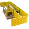 Tie Down Yellow Guardrail Stack Pallet Kit w/ 10' Posts 70762