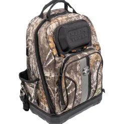 Tradesman Pro XL Tool Bag Backpack, 40 Pockets, Camo w/ Compact Bluetooth Jobsite Speaker