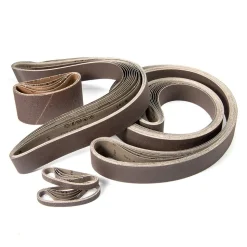 United Abrasives Sait Aluminum Oxide - Closed Coat (1A-X / 2A-X ) File Belts, 18" x 1/2", 80 Grit, 10-Pack 60062