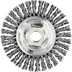 Weiler Roughneck Stringer Bead Wheel, 7" x 3/16" x 5/8-11 UNC x 0.020", 9000