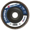 Weiler Tiger Paw Coated Abrasive Flap Disc, 4-1/2", 60 Grit, 7/8 Arbor, 13000 rpm, Type 27 51109