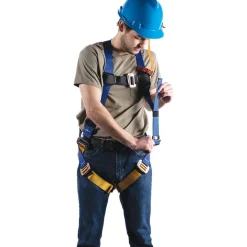 Werner Basewear Standard Harness w/ Tongue Buckle Legs & Quick Connect Chest - XXL H412005XQC