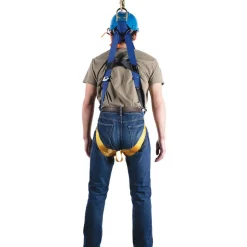 Werner Basewear Standard Harness w/ Tongue Buckle Legs & Quick Connect Chest - XXL H412005XQC