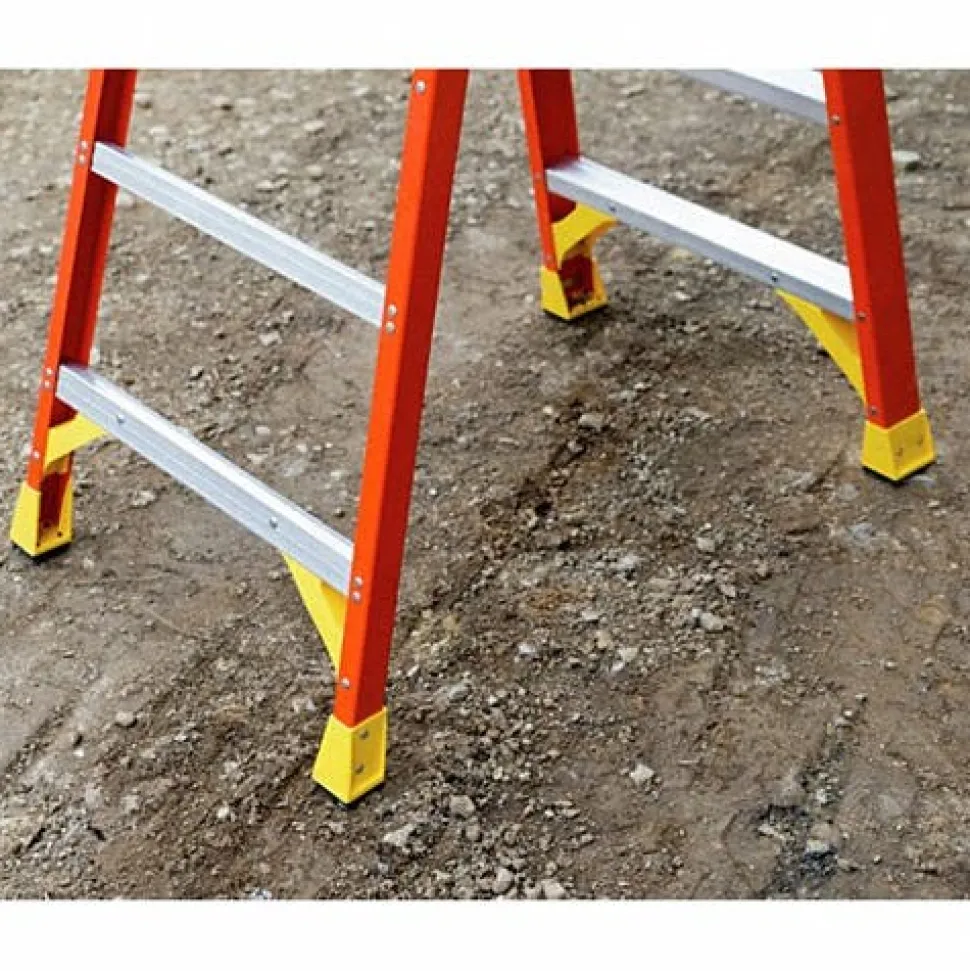 Werner 18FT Reach Height Fiberglass Podium Ladder 12ft Type IA PD6212